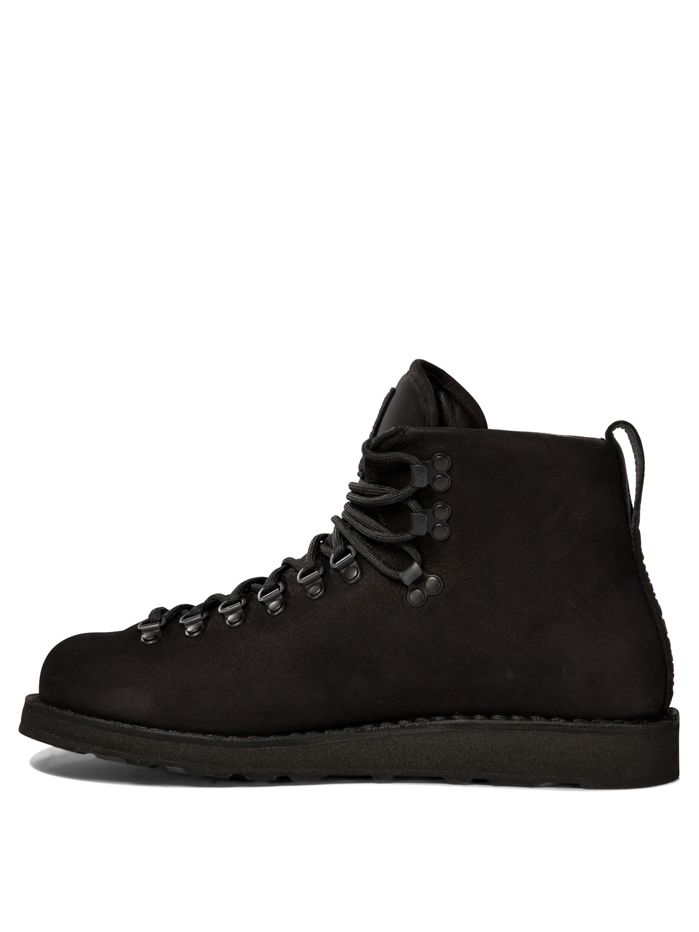 STONE ISLAND Black   Suede hiking boots